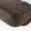 LOUIS VUITTON Monogram Saint Cloud MM Shoulder Bag M51243 LV Auth ARZ889-8