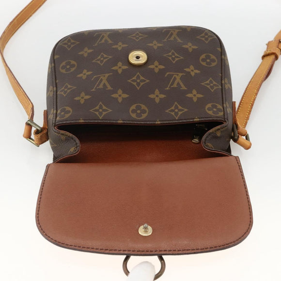 LOUIS VUITTON Monogram Saint Cloud MM Shoulder Bag M51243 LV Auth ARZ889