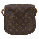 LOUIS VUITTON Monogram Saint Cloud MM Shoulder Bag M51243 LV Auth ARZ889-2