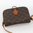 LOUIS VUITTON Monogram Saint Cloud MM Shoulder Bag M51243 LV Auth ARZ889-6