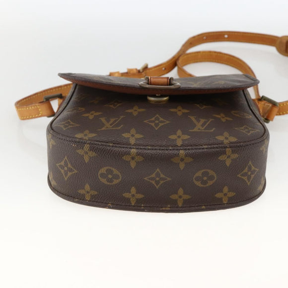 LOUIS VUITTON Monogram Saint Cloud MM Shoulder Bag M51243 LV Auth ARZ889