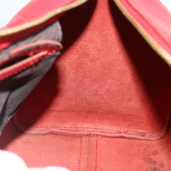 LOUIS VUITTON Epi Speedy 30 Hand Bag Castilian Red M43007 LV Auth ARZ895