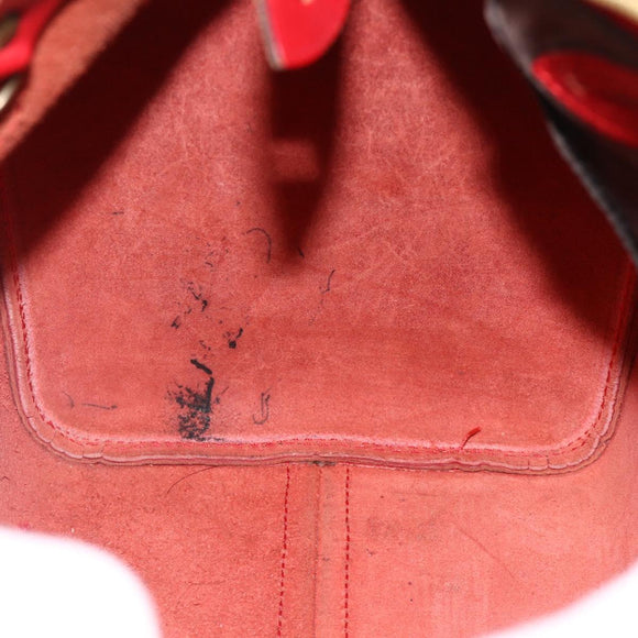 LOUIS VUITTON Epi Speedy 30 Hand Bag Castilian Red M43007 LV Auth ARZ895
