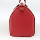 LOUIS VUITTON Epi Speedy 30 Hand Bag Castilian Red M43007 LV Auth ARZ895-4