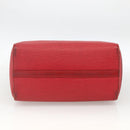 LOUIS VUITTON Epi Speedy 30 Hand Bag Castilian Red M43007 LV Auth ARZ895-9