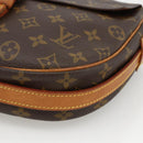 LOUIS VUITTON Monogram Jeune Fille GM Shoulder Bag M51225 LV Auth ARZ900-14