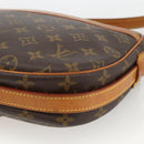 LOUIS VUITTON Monogram Jeune Fille GM Shoulder Bag M51225 LV Auth ARZ900-16