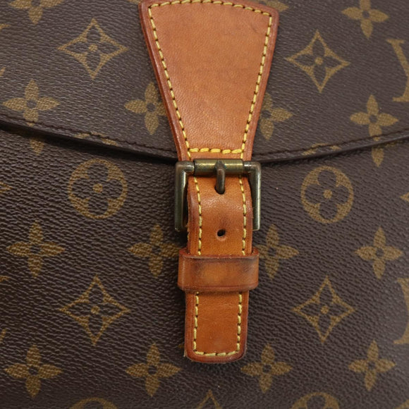 LOUIS VUITTON Monogram Jeune Fille GM Shoulder Bag M51225 LV Auth ARZ900