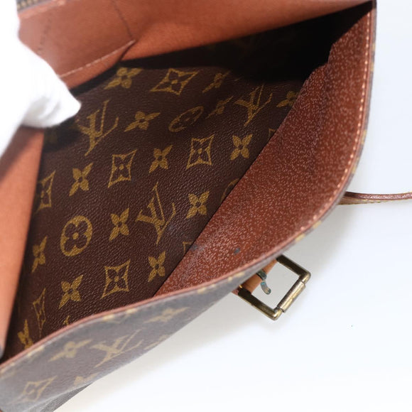 LOUIS VUITTON Monogram Jeune Fille GM Shoulder Bag M51225 LV Auth ARZ900
