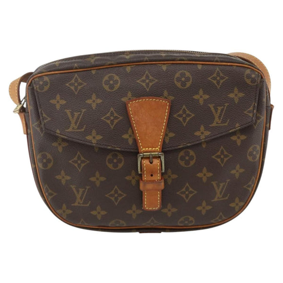LOUIS VUITTON Monogram Jeune Fille GM Shoulder Bag M51225 LV Auth ARZ900