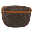 LOUIS VUITTON Monogram Jeune Fille GM Shoulder Bag M51225 LV Auth ARZ900-2