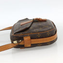 LOUIS VUITTON Monogram Jeune Fille GM Shoulder Bag M51225 LV Auth ARZ900-3