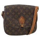 LOUIS VUITTON Monogram Saint Cloud GM Shoulder Bag M51242 LV Auth ARZ902-1