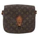 LOUIS VUITTON Monogram Saint Cloud GM Shoulder Bag M51242 LV Auth ARZ902-13