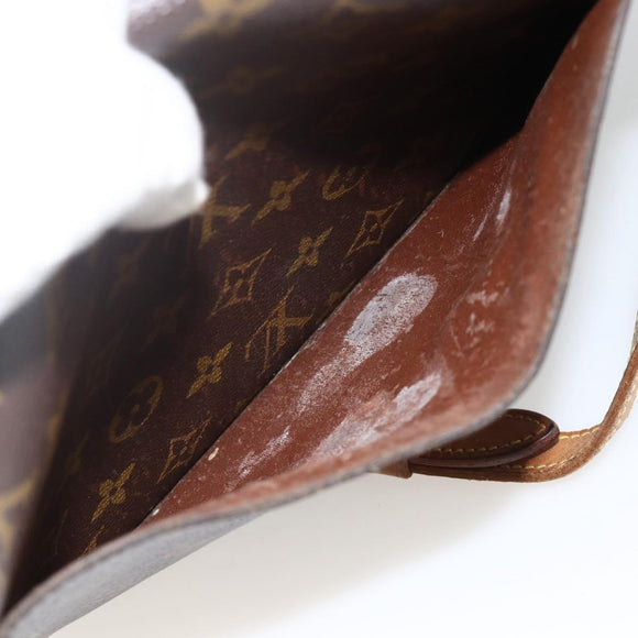 LOUIS VUITTON Monogram Saint Cloud GM Shoulder Bag M51242 LV Auth ARZ902
