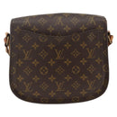 LOUIS VUITTON Monogram Saint Cloud GM Shoulder Bag M51242 LV Auth ARZ902-2