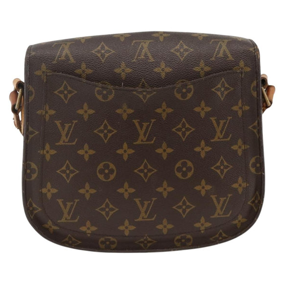 LOUIS VUITTON Monogram Saint Cloud GM Shoulder Bag M51242 LV Auth ARZ902