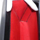 CELINE Hand Bag Leather Black Gold Auth ARZ905-21
