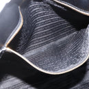 PRADA Hand Bag Nylon Black Gold Auth ARZ907-21