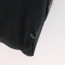 HERMES Trocha Horizontal Zonal MM Hand Bag Canvas Black Auth ARZ908-16