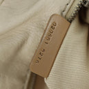 Chloe Paddington Hand Bag Leather Ivory Gold Silver Auth ARZ911SAV-11