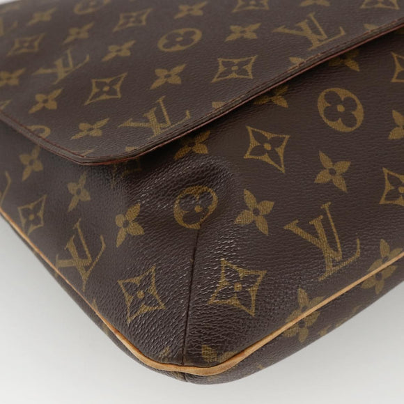 LOUIS VUITTON Monogram Musette Shoulder Bag M51256 LV Auth ARZ912