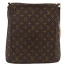 LOUIS VUITTON Monogram Musette Shoulder Bag M51256 LV Auth ARZ912-2
