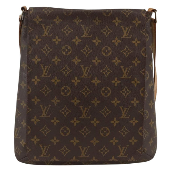 LOUIS VUITTON Monogram Musette Shoulder Bag M51256 LV Auth ARZ912