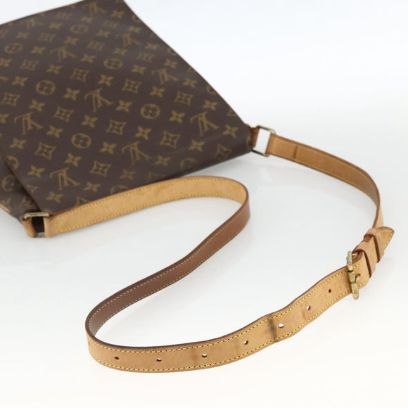 LOUIS VUITTON Monogram Musette Shoulder Bag M51256 LV Auth ARZ912