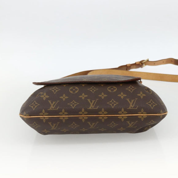 LOUIS VUITTON Monogram Musette Shoulder Bag M51256 LV Auth ARZ912