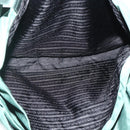 PRADA Tote Bag Nylon Green Silver Auth ARZ913A-21