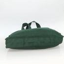 PRADA Tote Bag Nylon Green Silver Auth ARZ913A-9