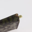 LOUIS VUITTON Graffiti Porte Monnaie Credit Wallet Khaki M92188 Auth ARZ914-8