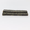 LOUIS VUITTON Graffiti Porte Monnaie Credit Wallet Khaki M92188 Auth ARZ914-5