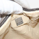 FENDI Zucca Canvas Pouch Black Brown Auth ARZ916-9