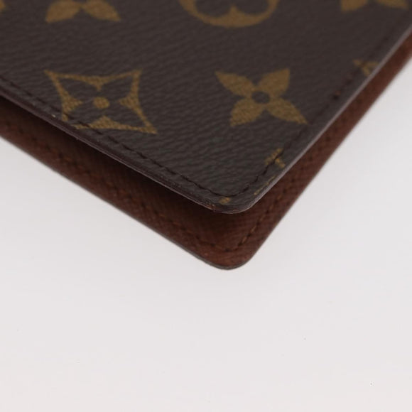 LOUIS VUITTON Monogram Agenda PM Day Planner Cover R20005 LV Auth ARZ923