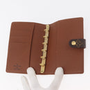 LOUIS VUITTON Monogram Agenda PM Day Planner Cover R20005 LV Auth ARZ923-8