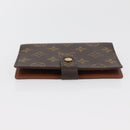 LOUIS VUITTON Monogram Agenda PM Day Planner Cover R20005 LV Auth ARZ923-3