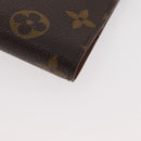 LOUIS VUITTON Monogram Agenda PM Day Planner Cover R20005 LV Auth ARZ923-7