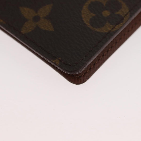 LOUIS VUITTON Monogram Agenda PM Day Planner Cover R20005 LV Auth ARZ923