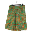 PRADA Sports Skirt Tweed 40 Multicolor CC Auth ARZ928A-2
