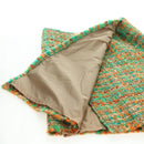 PRADA Sports Skirt Tweed 40 Multicolor CC Auth ARZ928A-3