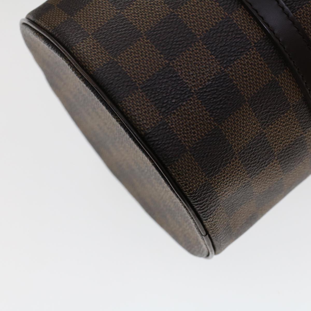 LOUIS VUITTON Damier Ebene Papillon 30 Hand Bag N51303 LV Auth B289