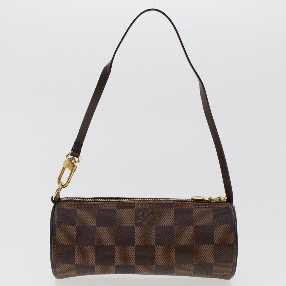 LOUIS VUITTON Damier Ebene Papillon 30 Hand Bag N51303 LV Auth B289