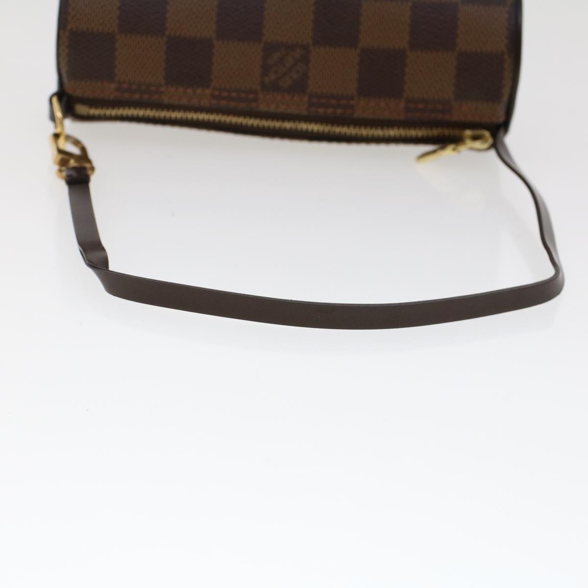 LOUIS VUITTON Damier Ebene Papillon 30 Hand Bag N51303 LV Auth B289