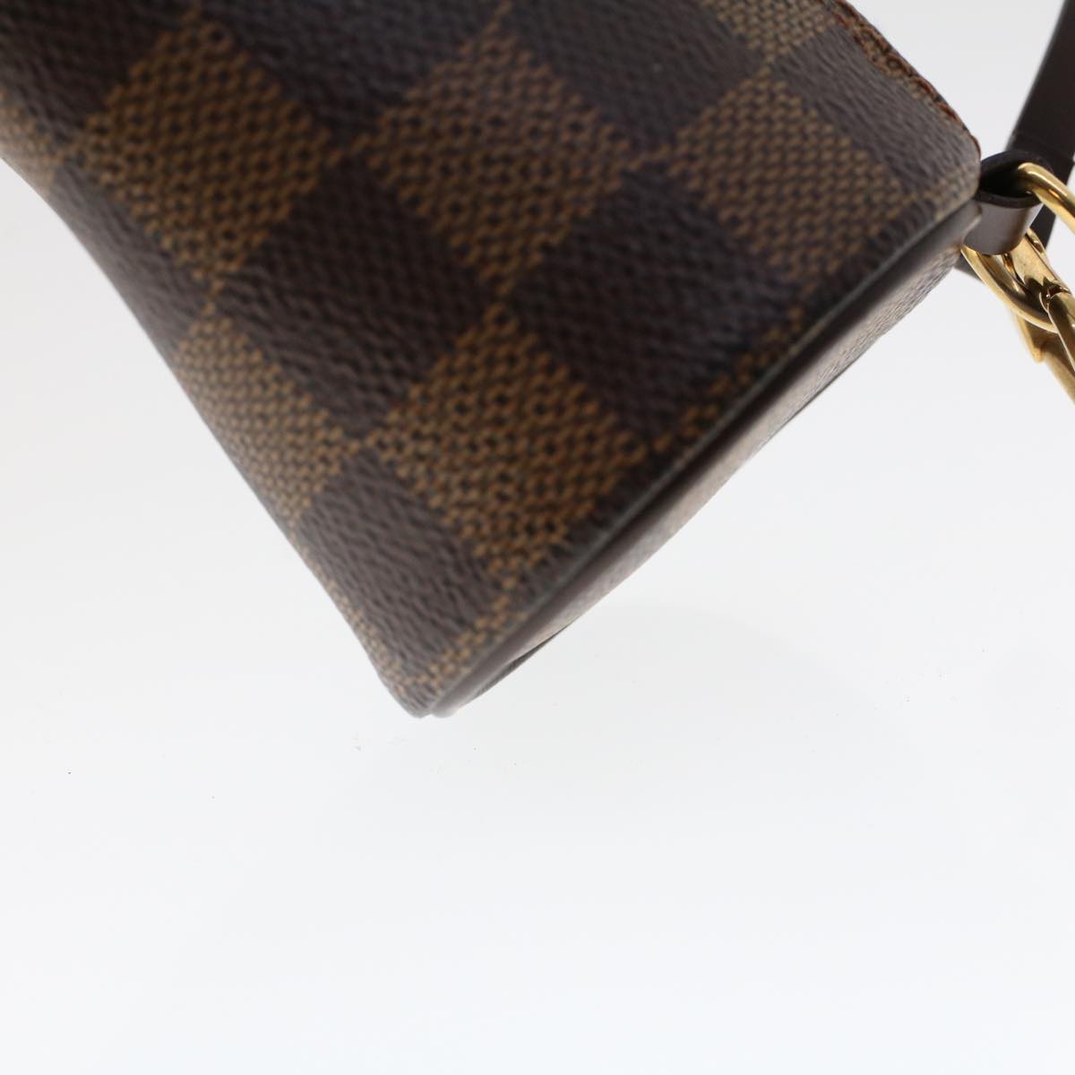 LOUIS VUITTON Damier Ebene Papillon 30 Hand Bag N51303 LV Auth B289