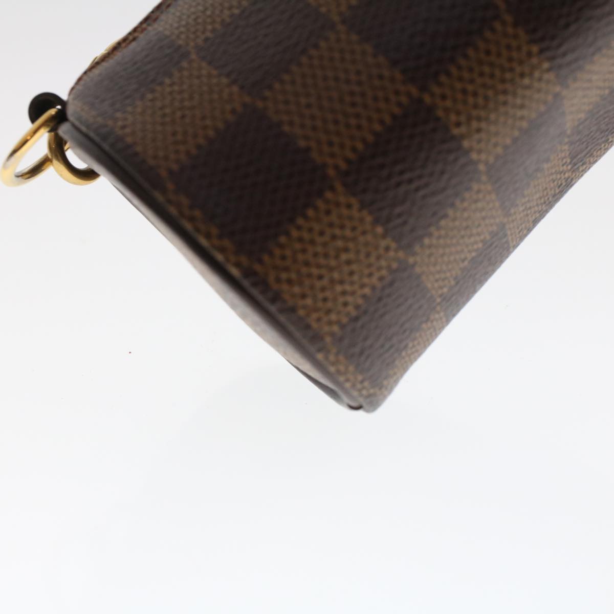 LOUIS VUITTON Damier Ebene Papillon 30 Hand Bag N51303 LV Auth B289