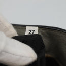 PRADA Hand Bag Leather 2way Gray Auth BA005-11