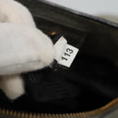 PRADA Hand Bag Leather 2way Gray Auth BA005-12