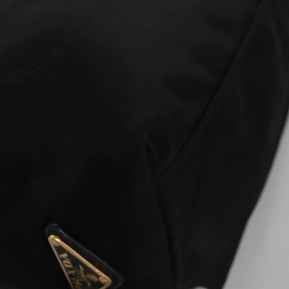 PRADA Hand Bag Nylon 2way Black Auth BA009